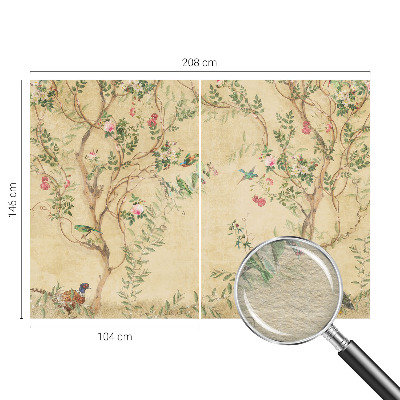 Aukštos kokybės fototapetas Blomsterdetaljer