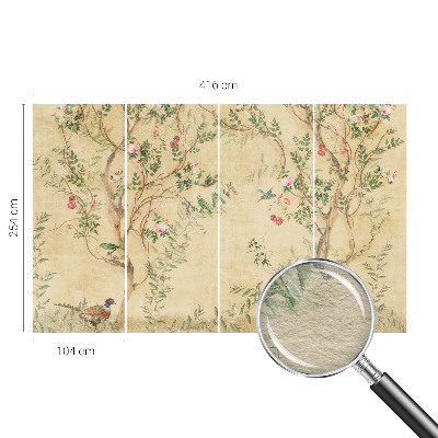 Aukštos kokybės fototapetas Blomsterdetaljer