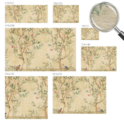 Aukštos kokybės fototapetas Blomsterdetaljer