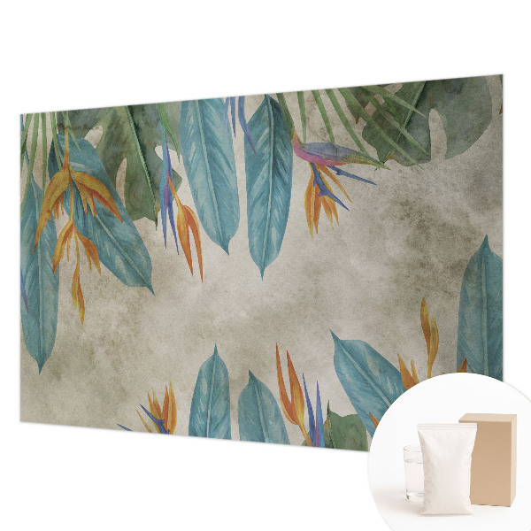 Fototapetas ant sienos Tropikų žiedai