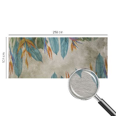 Fototapetas ant sienos Tropikų žiedai