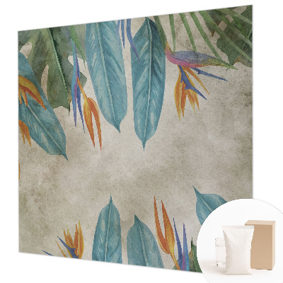 Fototapetas ant sienos Tropikų žiedai