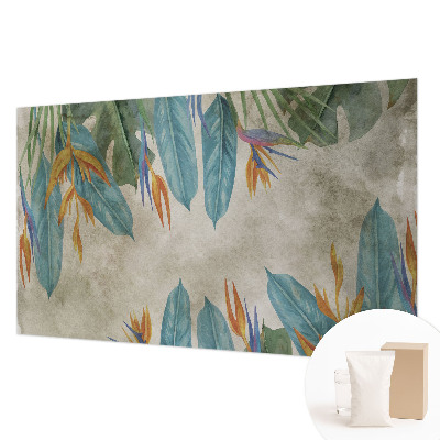 Fototapetas ant sienos Tropikų žiedai