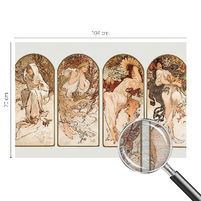 Modernus fototapetas Kvinders porer