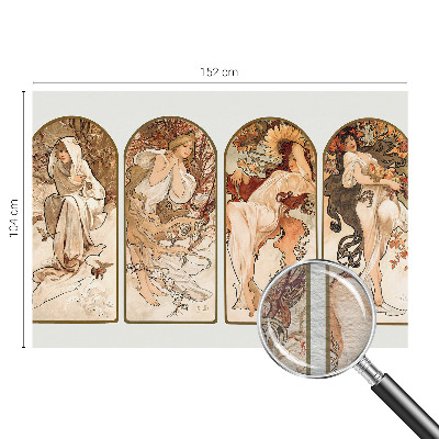 Modernus fototapetas Kvinders porer