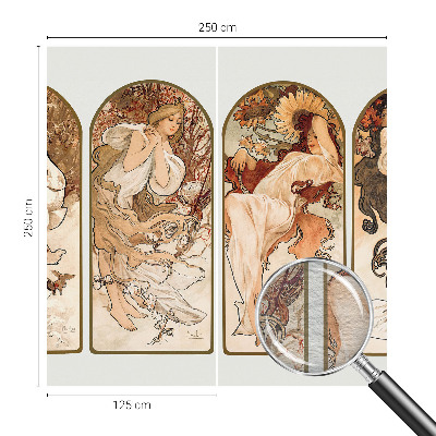 Modernus fototapetas Kvinders porer