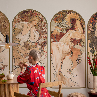 Modernus fototapetas Kvinders porer