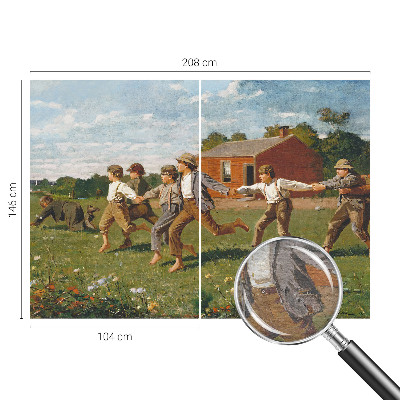 Stilingas fototapetas su linksma džiaugsmo tema