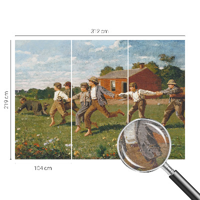 Stilingas fototapetas su linksma džiaugsmo tema