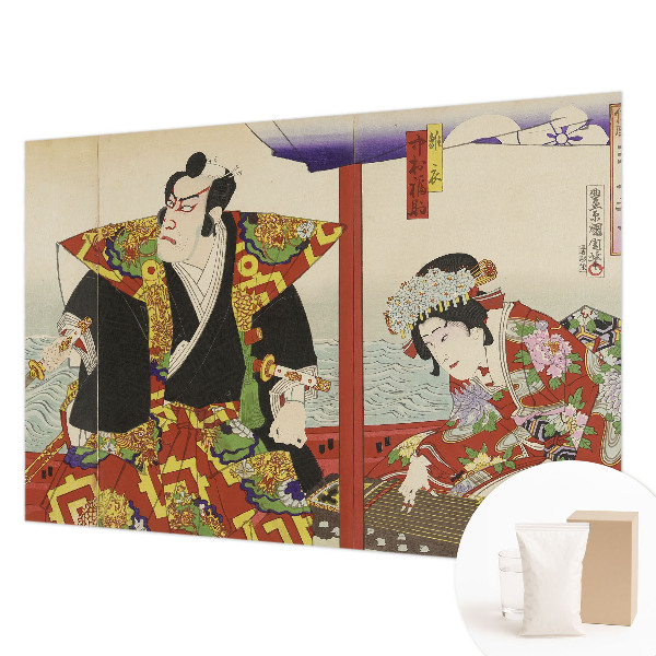 Sienų danga fototapetas Japonijos teatras