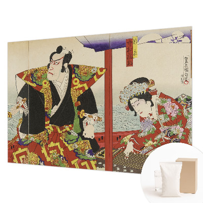 Sienų danga fototapetas Japonijos teatras