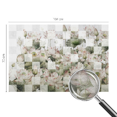 Flizelininis fototapetas Lotusmønstre