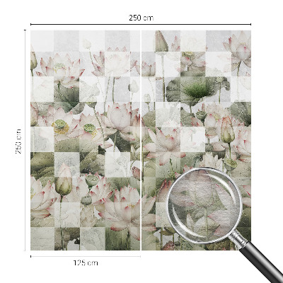 Flizelininis fototapetas Lotusmønstre