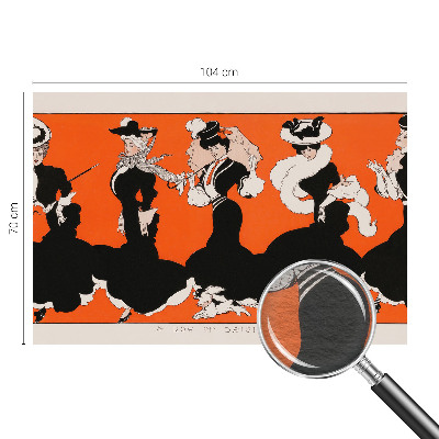 Modernus fototapetas Dametøj