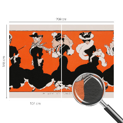 Modernus fototapetas Dametøj