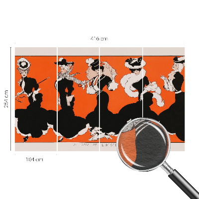 Modernus fototapetas Dametøj