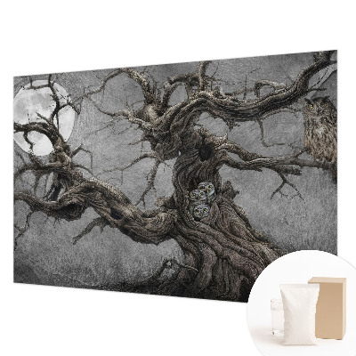 Sienų danga fototapetas Mistinis ugle