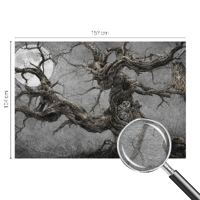 Sienų danga fototapetas Mistinis ugle