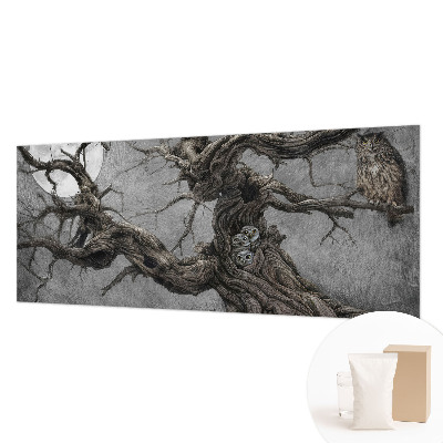 Sienų danga fototapetas Mistinis ugle