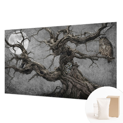 Sienų danga fototapetas Mistinis ugle