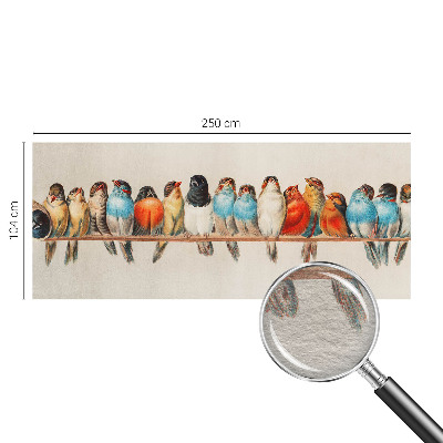 Fototapetas flizelino pagrindu Fugle ant žalios