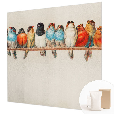 Fototapetas flizelino pagrindu Fugle ant žalios