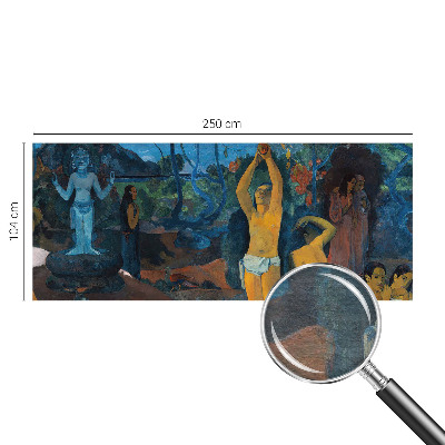 Plaunamas flizelininis fototapetas su tropiniu harmonijos motyvu