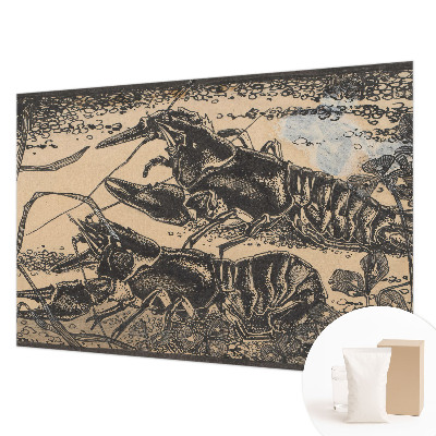 Dekoratyvinis fototapetas Vandkrebsas