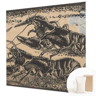 Dekoratyvinis fototapetas Vandkrebsas