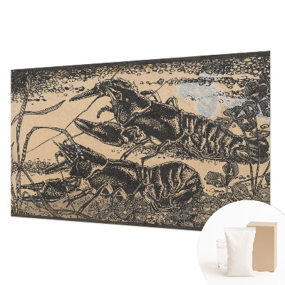 Dekoratyvinis fototapetas Vandkrebsas