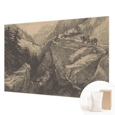 Stilingas fototapetas Maleriske kalnai