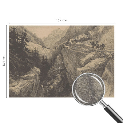 Stilingas fototapetas Maleriske kalnai