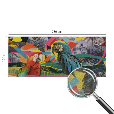 Sienų danga fototapetas Egzotiška fuglė