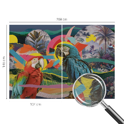 Sienų danga fototapetas Egzotiška fuglė