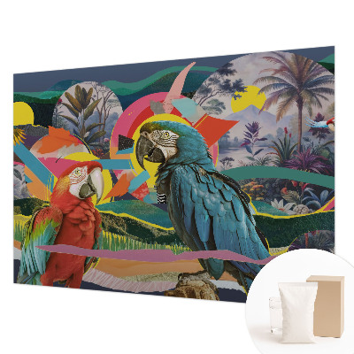 Sienų danga fototapetas Egzotiška fuglė