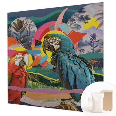 Sienų danga fototapetas Egzotiška fuglė