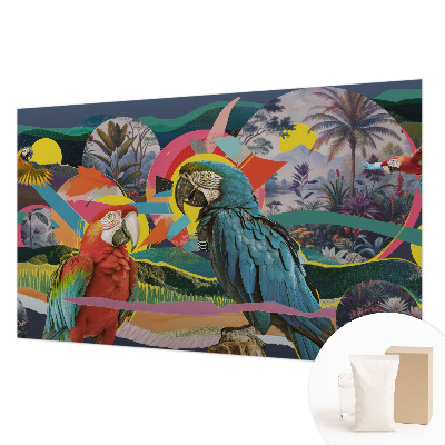 Sienų danga fototapetas Egzotiška fuglė