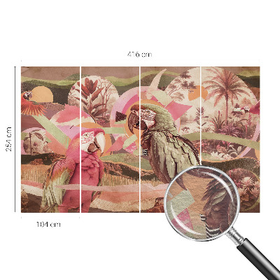 Flizelininis fototapetas Tropikų fuglė