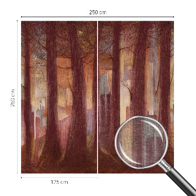 Plaunamas flizelininis fototapetas su mistiniu kraštovaizdžiu