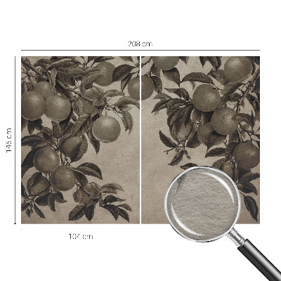 Fototapetas ant sienos Frugtmønster