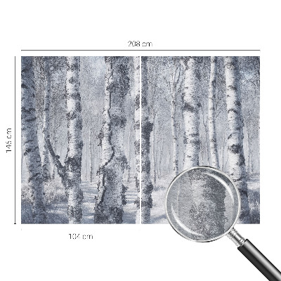 Stilingas fototapetas su natūralia „Frostfyldt“ tekstūra