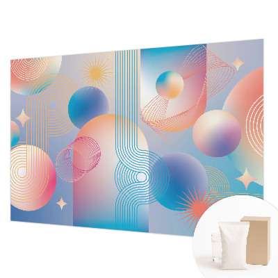 Fototapetas flizelino pagrindu Spalvinga abstrakcija