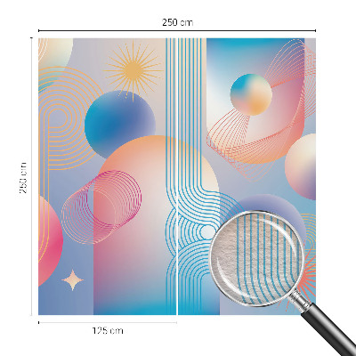 Fototapetas flizelino pagrindu Spalvinga abstrakcija