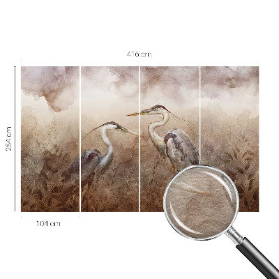 Flizelininis fototapetas elegantiška pūga dizaino motyve