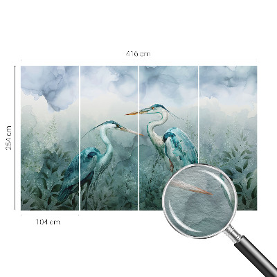 Plaunamas flizelininis fototapetas Naturens fugle