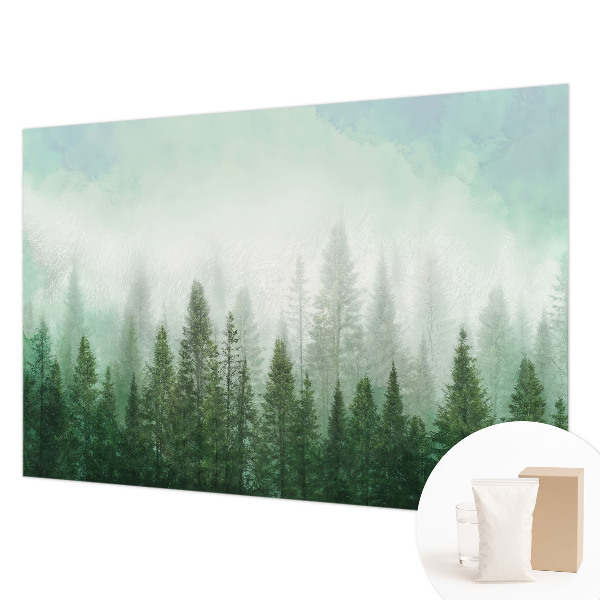 Modernus fototapetas Ulv ir skoven