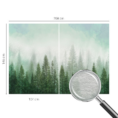 Modernus fototapetas Ulv ir skoven