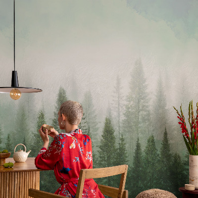 Modernus fototapetas Ulv ir skoven