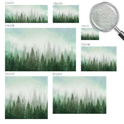 Modernus fototapetas Ulv ir skoven