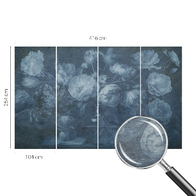 Dekoratyvinis fototapetas Blomster išdėstymas